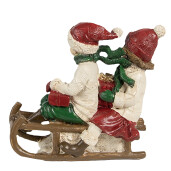 Figurina Copilasi polirasina multicolora 12x6x11 cm
