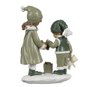 Figurina Copilasi polirasina multicolora 10x5x13 cm