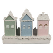 Casute Turta Dulce polirasina multicolora 13x4x10 cm