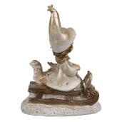 Figurina Gnom polirasina multicolora 8x4x10 cm