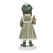 Figurina Fetita polirasina multicolora 5x5x13 cm