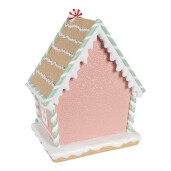 Casuta Turta Dulce polirasina multicolora 20x16x25 cm