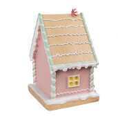 Suport ciorapi Craciun polirasina multicolora 13x10x18 cm