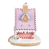Casuta Turta Dulce polirasina multicolora 16x13x15 cm