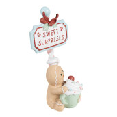 Figurina Turta Dulce polirasina multicolora 13x10x25 cm