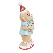 Figurina Turta Dulce polirasina multicolora 11x8x25 cm