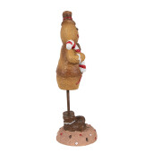 Figurina Turta Dulce polirasina multicolora 7x7x18 cm