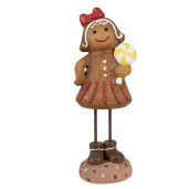 Figurina Turta Dulce Fetita polirasina multicolora 10x8x23 cm