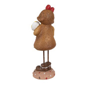 Figurina Turta Dulce Fetita polirasina multicolora 10x8x23 cm