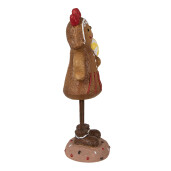 Figurina Turta Dulce Fetita polirasina multicolora 10x8x23 cm