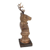 Figurina Ren polirasina maro aurie 10x8x25 cm