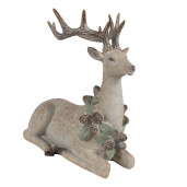 Figurina Ren polirasina maro verde 31x16x29 cm