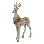 Set 2 figurine Reni polirasina maro 12x5x20 cm, 12x5x12 cm