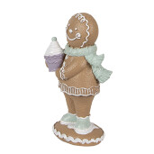 Figurina Turta Dulce polirasina multicolora 6x4x11 cm
