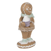 Figurina Turta Dulce polirasina multicolora 6x4x11 cm