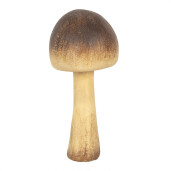 Ciupercuta decorativa polirasina maro 7x16 cm