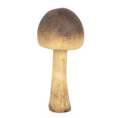 Ciupercuta decorativa polirasina maro 7x16 cm