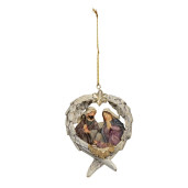 Ornament brad din polirasina Figurine Religioase 8 cm x 3 cm x 10 h
