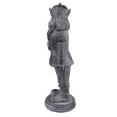 Figurina Spargatorul de Nuci polirasina gri 12x10x32 cm