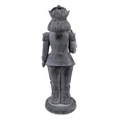 Figurina Spargatorul de Nuci polirasina gri 12x10x32 cm