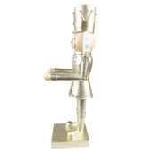Figurina Spargatorul de Nuci polirasina aurie 17x23x35 cm