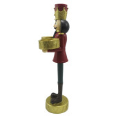 Figurina Spargatorul de Nuci cu suporturi lumanari 12x8x28 cm