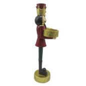 Figurina Spargatorul de Nuci cu suporturi lumanari 12x8x28 cm