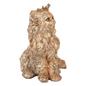 Figurina Pisica polirasina bej 23x19x28 cm
