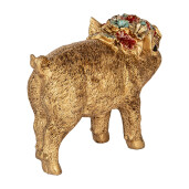 Figurina Porcusor polirasina multicolora 20x7x13 cm