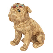 Figurina Catelus polirasina multicolora 29x17x29 cm
