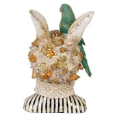 Figurina Iepuras Paste polirasina multicolora 23x21x35 cm