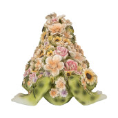 Figurina Broscuta polirasina multicolora 24x21x19 cm