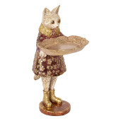 Figurina Pisicuta polirasina multicolora 16x14x27 cm