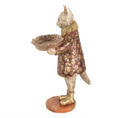 Figurina Pisicuta polirasina multicolora 16x14x27 cm