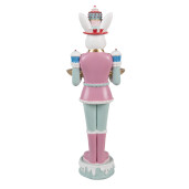 Figurina Iepuras Paste polirasina multicolora 9x8x25 cm