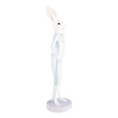 Figurina Iepuras Paste polirasina multicolor 10x40 cm