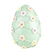 Ou decorativ Paste polirasina multicolora 16x21 cm