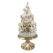 Decoratiune Paste polirasina multicolora Ø 20x45 cm