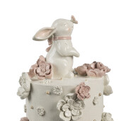 Decoratiune Paste polirasina multicolora Ø 18x32 cm