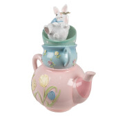 Decoratiune Paste polirasina multicolora 28x19x34 cm