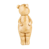 Figurina Ursulet polirasina bej 7x7x18 cm
