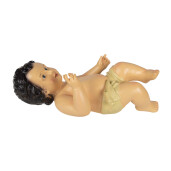 Figurina Pruncul Isus polirasina multicolora 20x15x37 cm