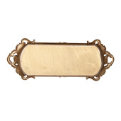 Tava decorativa polirasina multicolora 34x13x3 cm