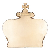 Decoratiune perete Coroana polirasina oglinda 25x6x24 cm