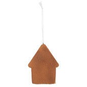 Set 2 ornamente brad Casuta Turta Dulce multicolora  8x1x10 cm