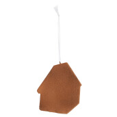 Set 2 ornamente brad Casuta Turta Dulce 9x1x10 cm