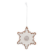 Set 2 ornamente Fulgi Zapada Craciun 9x1x10 cm