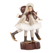 Figurina Fetite polirasina multicolora 15x7x18 cm
