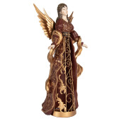 Figurina Inger polirasina rosie aurie 22x15x46 cm