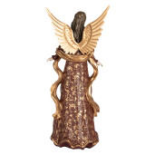 Figurina Inger polirasina rosie aurie 22x15x46 cm